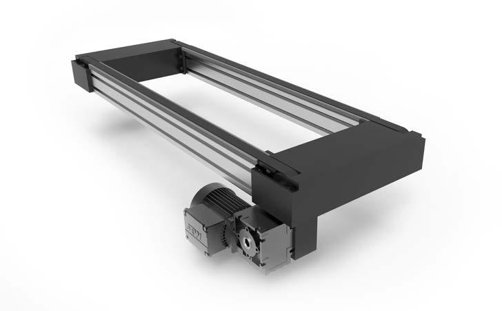 Massima evoluzione in termini di peso trasportabile per l accumulo di pallet su catena fly-roller, omega PLUS mantiene la modularità e permette la movimentazione di carichi importanti in impianti di