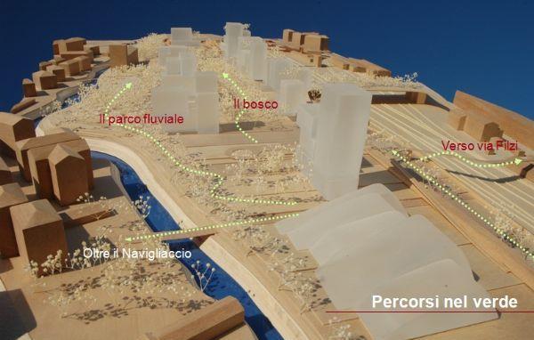 Fuksas chiama Piazza verde che scavalca la ferrovia e atterra in via Trieste, la cui realizzazione comporta peraltro l acquisizione di un area ancora in proprietà di RFI.