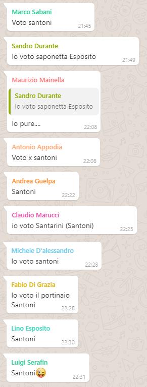 LE VOTAZIONI PER LA TOP FLOP LE NOMINATION 1) De Felice Saverio = quasi autogol da brivido. 2) Appodia Antonio = stop mancato, scarpino bucato!
