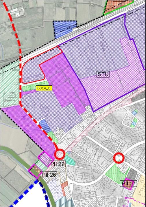 SCHEDE MONOGRAFICHE COMUNE DIBRONI SITO B014 Ex Fibronit STRALCIO PGT Scala 1:5000 Tavola DP_02 ATTIVITA' SVOLTA - Legenda Scala 1:5000 Aree di trasformazione produttiva Aree di trasformazione