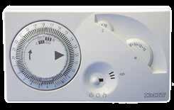 CHRONOMIX-S CRONOTERMOSTATO GIORNALIERIO A PARETE Regolazione climatica e smart home CHRONOMIX-S è un cronotermostato giornaliero elettronico programmabile estremamente semplice e intuitivo.