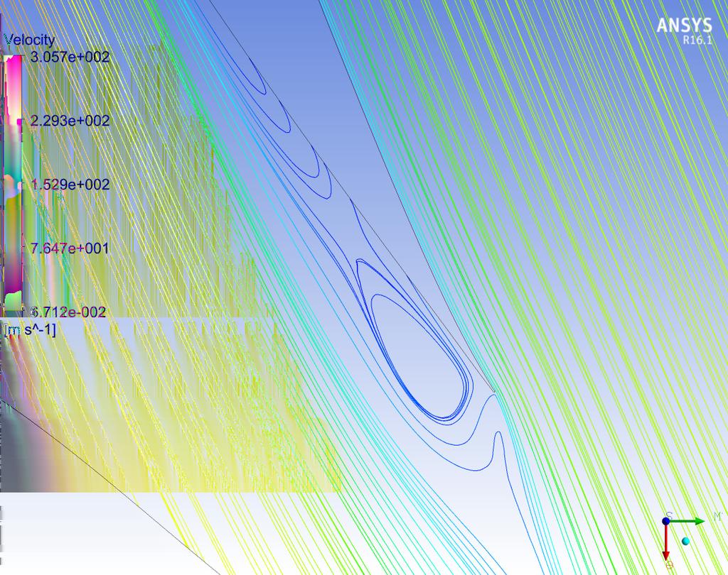 3.1 Configurazione contro-rotante Figura 3.9: Andamento del rapporto di compressione totale al variare della portata di massa elaborata per entrambe le posizioni.