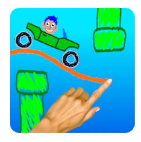 In questo gioco, il bambino deve tracciare con il dito la strada che deve percorrere una macchinina, stando attento a superare tutti gli ostacoli.