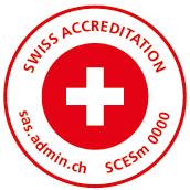 e. Sigla degli organismi d ispezione accreditati («Swiss Inspection Service» [SIS]) f.
