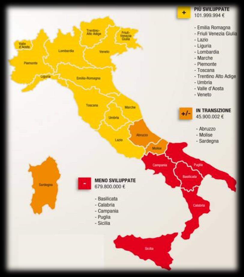 Lombardia Marche 2 Molise 4 Puglia 6 PA Bolzano 4 PA Trento Piemonte 4 Sardegna 5 Sicilia 4 Toscana Umbria 3 Valle d'aosta 2 Veneto Meno