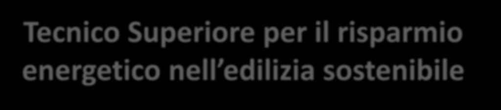 CON CRITERI DI EFFICIENZA, QUALITÀ, SICUREZZA, RIDUZIONE DELL IMPATTO AMBIENTALE.