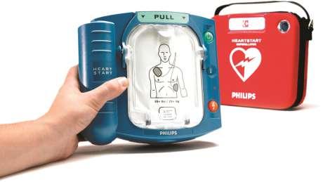 Defibrillatore Philips HeartStart OnSite Concepito per contribuire a salvare una vita in circostanze straordinarie.