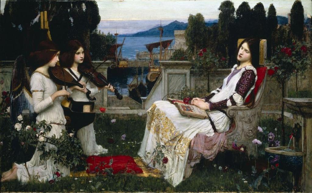 Caratteristiche dell assistenza Durante la fase di peggioramento J.W.Waterhouse. Saint Cecilia.