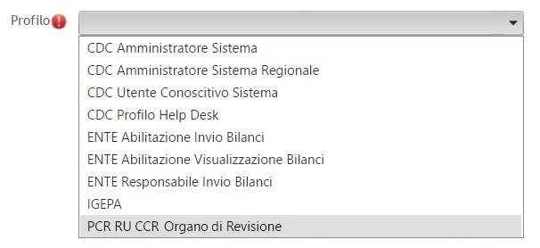 Nella sezione Tipologia di Accesso effettuare i seguenti passi: Selezionare l