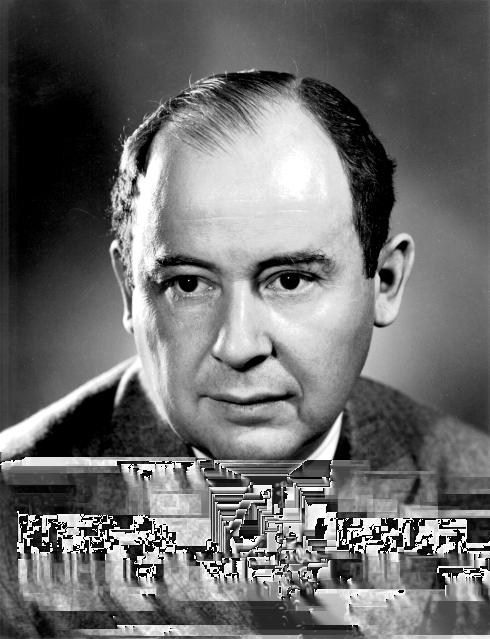 - Figura: John von Neumann (1903 1957), viene considerato uno dei