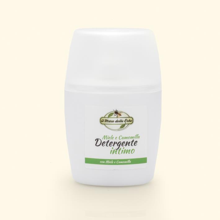Detergente Intimo Miele e Camomilla 250 ml Detergente intimo delicato con azione purificante e protettiva grazie ai principi del Miele e della Camomilla.