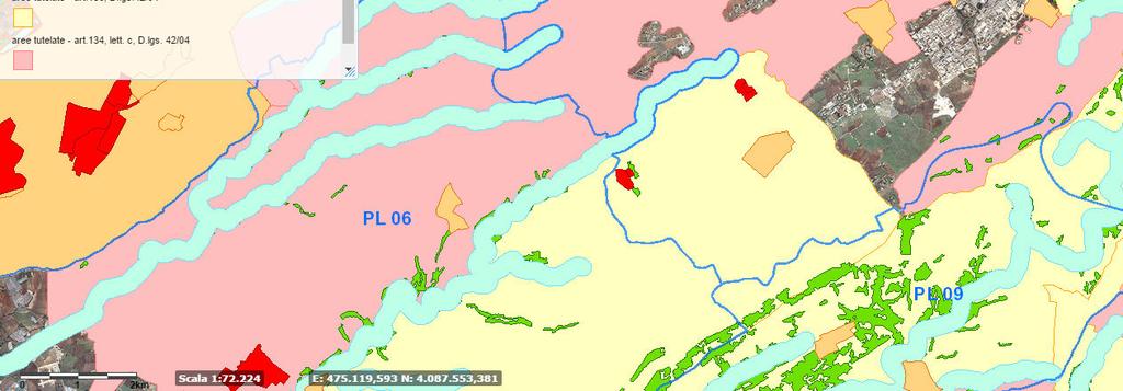 Gli interventi ricadenti nelle aree sottoposte a tutela paesaggistica saranno accompagnati dalla relazione paesaggistica prevista per il rilascio dell Autorizzazione Paesaggistica dall Autorità