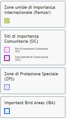Natura 2000, nelle IBA e né all interno delle Aree Naturali
