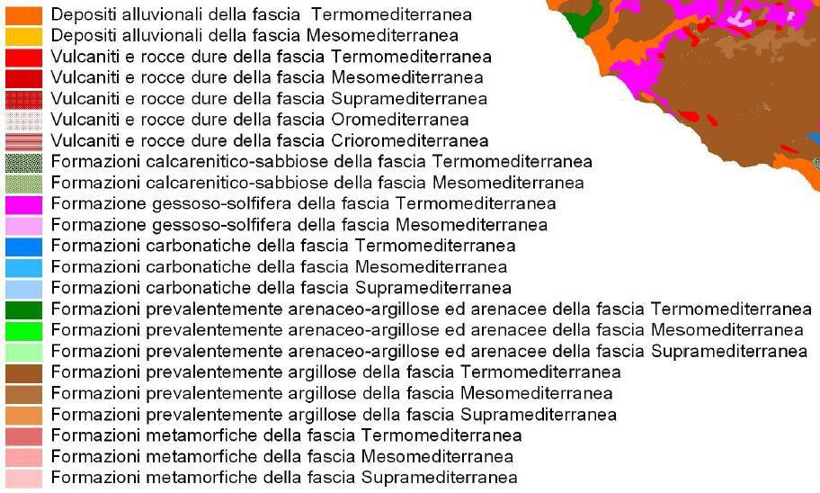 Carta delle aree