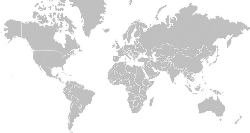 GARDNER DENVER WORLDWIDE LOCATIONS Competenza Globale I compressori rotativi a vite GD, da 2,2 a 500 kw e