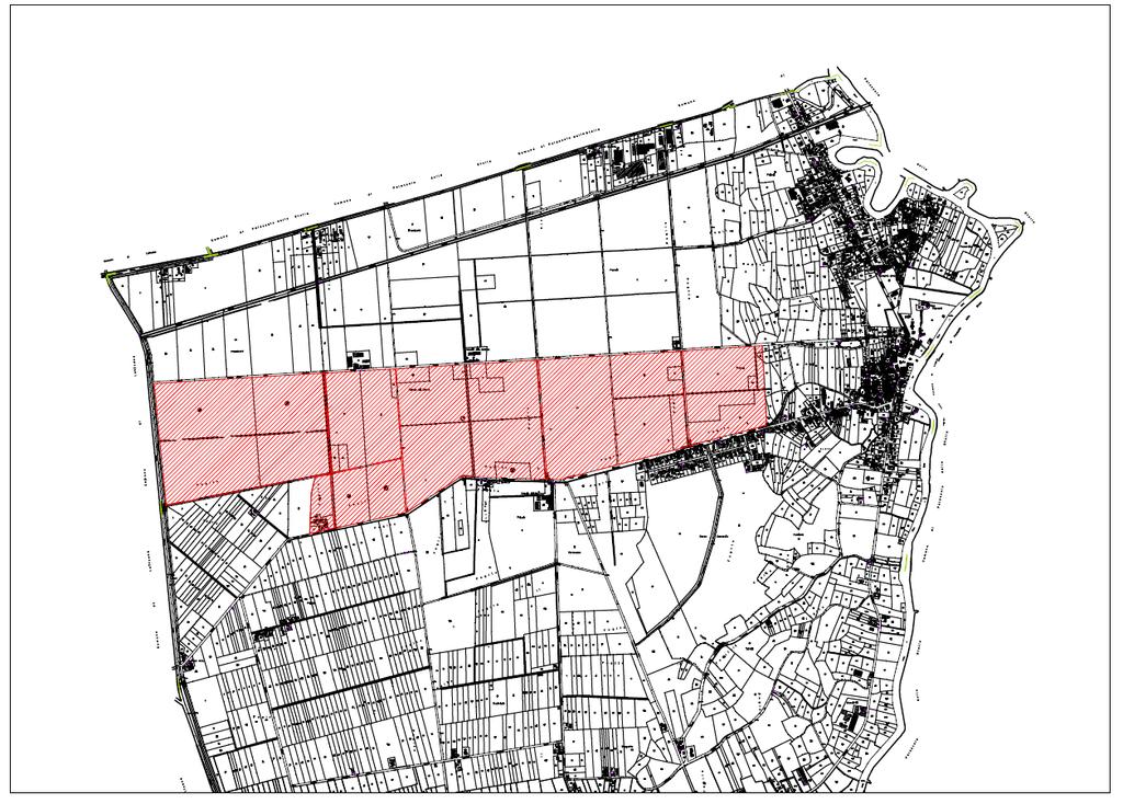 MODIFICA N. 11 La proprietà chiede una variante al P.R.G.C. in modo che sia possibile utilizzare la volumetria e la superficie coperta prevista dagli indici della zona E4 di proprietà, per poter realizzare fabbricati agricoli.