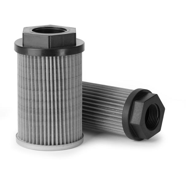Gamma filtri I filtri idraulici Atos sono dotati di elementi filtranti ad