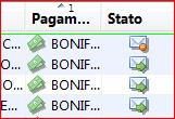 Al momento della generazione della fatturazione temporanea lo stato viene posto a da verificare.