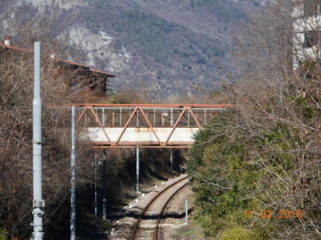 COMUNE DI BASSANO DEL GRAPPA NUOVA PASSERELLA PEDONALE METALLICA al km 51+619 DELLA LINEA FERROVIARIA MESTRE TRENTO PROGETTO DEFINITIVO-ESECUTIVO ALLEGATO A