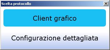 Questa modalità è supportata da quei dispositivi che gestiscono una tastiera grafica; il client visualizza le schermate