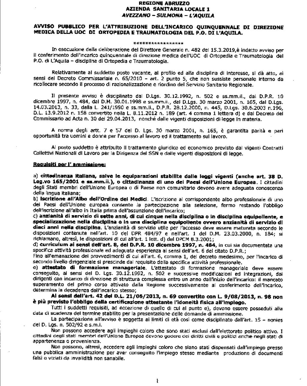 Pag. 32 Bollettino Ufficiale della Regione Abruzzo Anno XLIX - N. 76 Speciale (10.05.