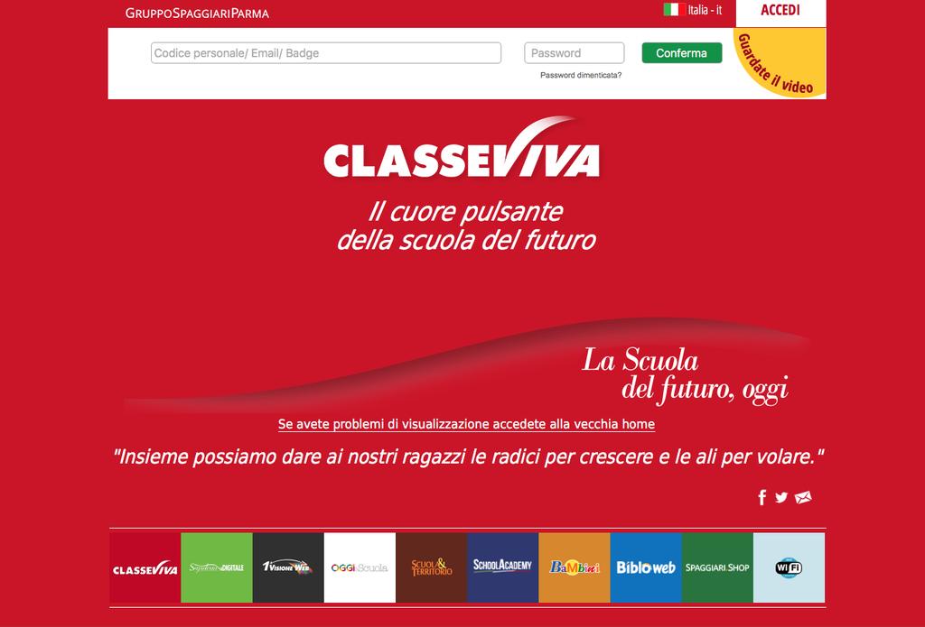 1. Accesso al sistema Per entrare nel registro elettronico, il docente apre il browser di accesso ad Internet e digita l indirizzo: http:\\web.spaggiari.