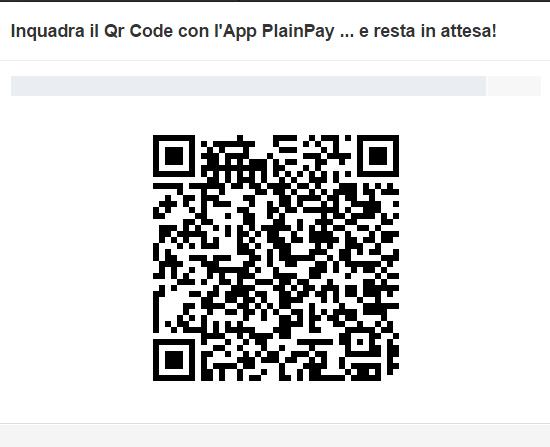 Data documento 20/03/2019 Pagina 6/21 Accedere all APP PlainPay dallo smartphone e inquadrare il QR Code con l APP PlainPay per procedere con l attivazione.