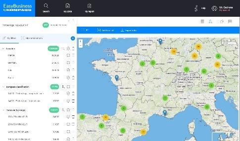 e lead grazie a report grafici e tabelle esportabili personalizzabili Seleziona le aziende e le