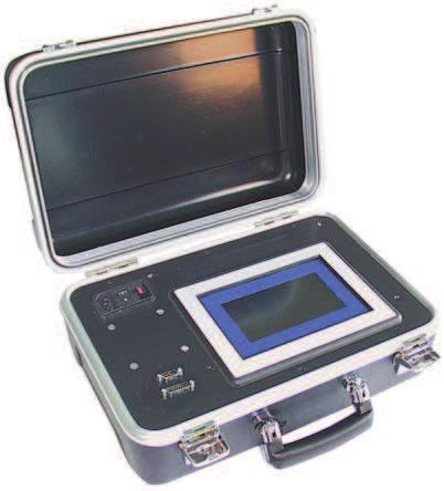 PB100837-68 Valigetta di prova Dispositivi di test Unità test portatile L unità test può essere utilizzata per: controllare il funzionamento dell unità di controllo e del sistema di intervento e