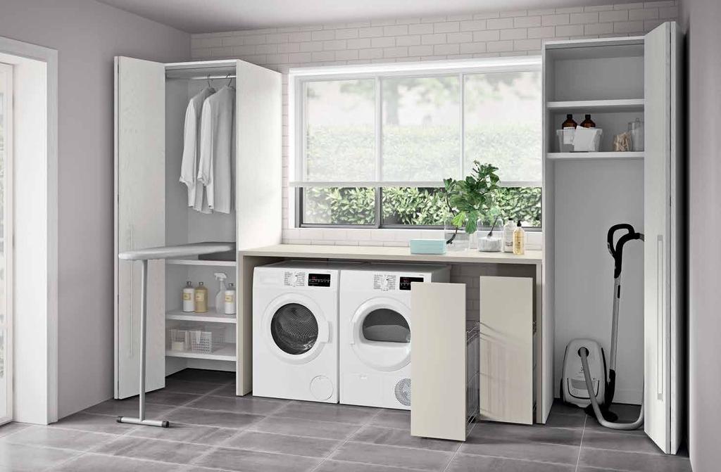 ARRANGEMENTS U6 utility rooms B KEY PRODUCT piano lavanderia e cesti