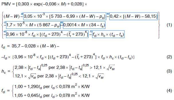 Per il calcolo di t cl e h c, che sono variabili dipendenti l'una dall'altra, si utilizza un algoritmo iterativo che si ferma quando trova una condizione di equilibrio/convergenza sul valore di t cl.