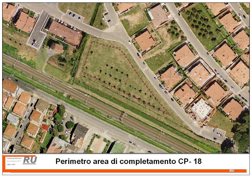 EDIFICAZIONE DI COMPLETAMENTO COMUNE DI FOLLONICA REGOLAMENTO URBANISTICO VARIANTE N. Scheda comparativa R.U. indirizzi prescrizioni disposizioni Descrizione area e patrimonio edilizio esistente.