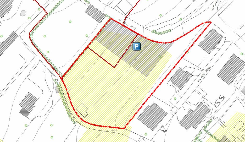 Area residenziale scheda 2/2 TR2 Musadino Indicazioni progettuali e prescrizioni particolari 1 3 2 1.