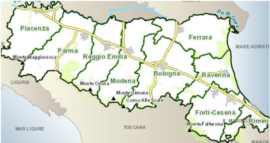 I Centri Antiviolenza in Emilia Romagna 21 Centri Antiviolenza 14 Centri fanno parte del Coordinamento dei Centri Antiviolenza 5 Centri non fanno parte del Coordinamento dei Centri Antiviolenza 2