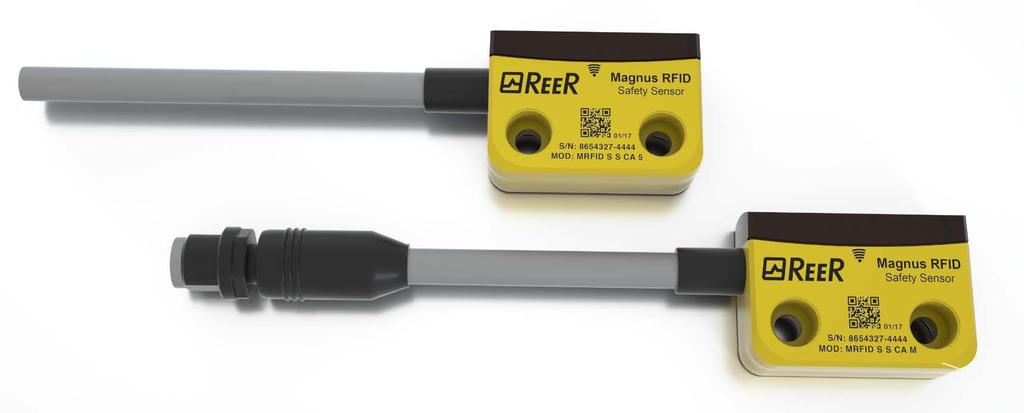 Cablaggio Scelta tra Cavo o Connettore Magnus RFID soddisfa tutte le esigenze di cablaggio Completano la gamma cavi e