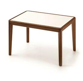 BELLEVUE T03/FX TAVOLINO BASSO RETTANGOLARE, PIANO HPL FENIX LOW RECTANGULAR COFFEE TABLE, TOP HPL