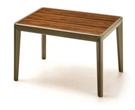 HPL FENIX BELLEVUE T03/L TAVOLINO BASSO RETTANGOLARE, PIANO LEGNO LOW RECTANGULAR COFFEE TABLE, WOODEN