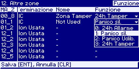 PROGRAMMAZIONE ZONE (continua da pag.