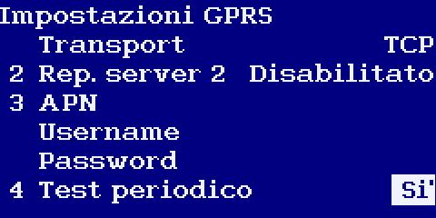 viene a mancare Indirizzo L indirizzo IP della centrale operativa. Porta il numero della porta TCP oppure UDP attraverso la quale sarà effettuata la comunicazione con la centrale operativa.