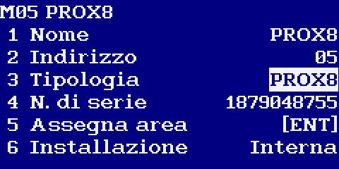 PROX8 : Programmazione da KM24x Wizard KM24G Descrizione Funzioni Display KM24A/G La programmazione del modulo PROX8 può essere effettuata sia mediante tastiera (dal Menù Installatore) sia da PC