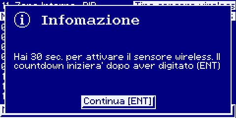 Selezioniamo ad esempio la zona 09, impostiamo il nome della zona e stabiliamo come