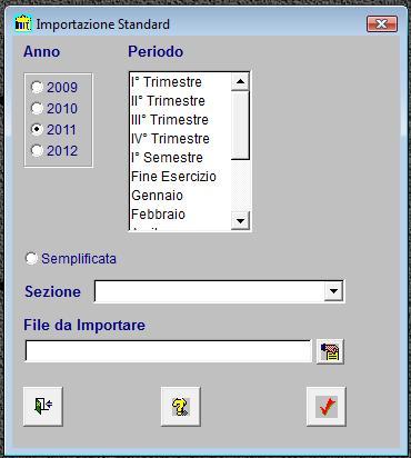 14-) Importazione Dati Dal menù Utilità selezionare l opzione Importazione Dati.