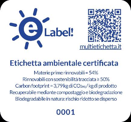 Primi esempi Categoria di prodotto: «Plastica a base biologica, biodegradabile e compostabile in forma primaria» Data di pubblicazione: 24 Luglio 2015 Validità: 24 luglio 2018 Sito web dove trovare