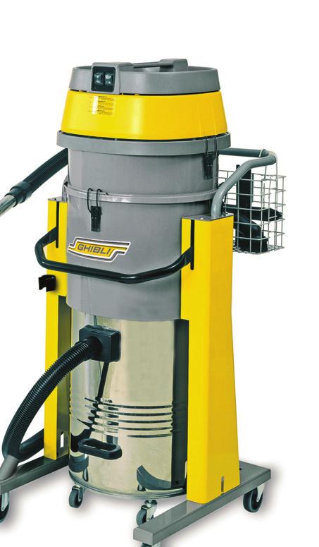 INDUSTRIAL VACUUM CLEANERS Designed for hard and continuous
