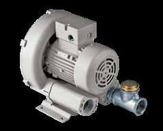 Depending on where the exhauster is installed, the vacuum relief valve can be fitted with a silencer, as well as a filter, to