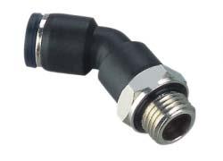 ierre INNESI RPIDI SPECII Industrial utomation Food & everages SPECI push-in fittings WH gomito maschio 5 conico SP nichelato - male elbow 5 SP thread nickel plated I E H (Hex) 30 WH 0R0 WH 0R02 WH