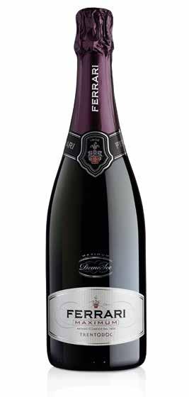 Linea Maximum Le note dello Chardonnay sono esaltate dai tre anni di affinamento sui lieviti, per un Trentodoc Blanc de Blancs di grande finezza.