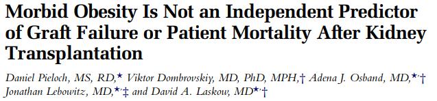 132 pazienti BMI>35 Mortalità perioperatoria DGF