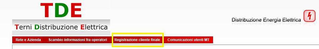 TITOLO I PORTALE WEB Pagina 2 di 12 Registrazione Per procedere alla registrazione: Aprire il link https://distribuzione.asmtde.it/portal/portal.aspx per effettuare la registrazione.