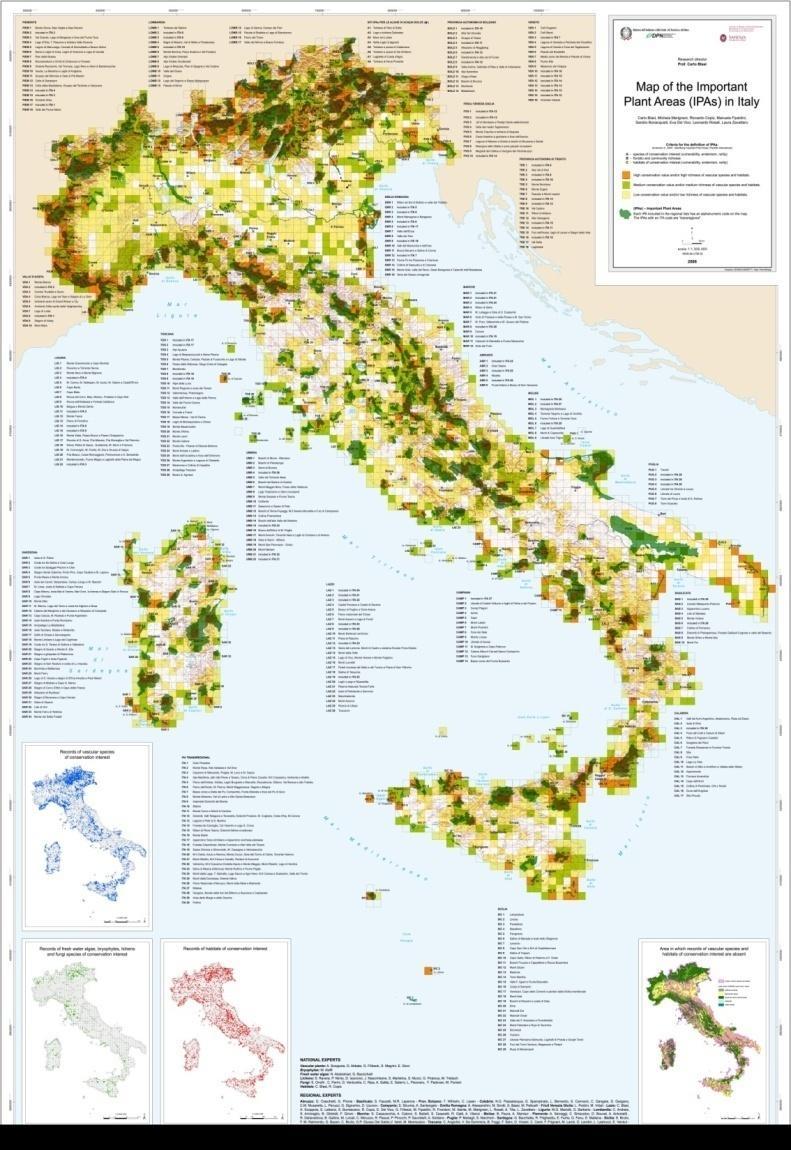 (15%) delle ecoregioni e